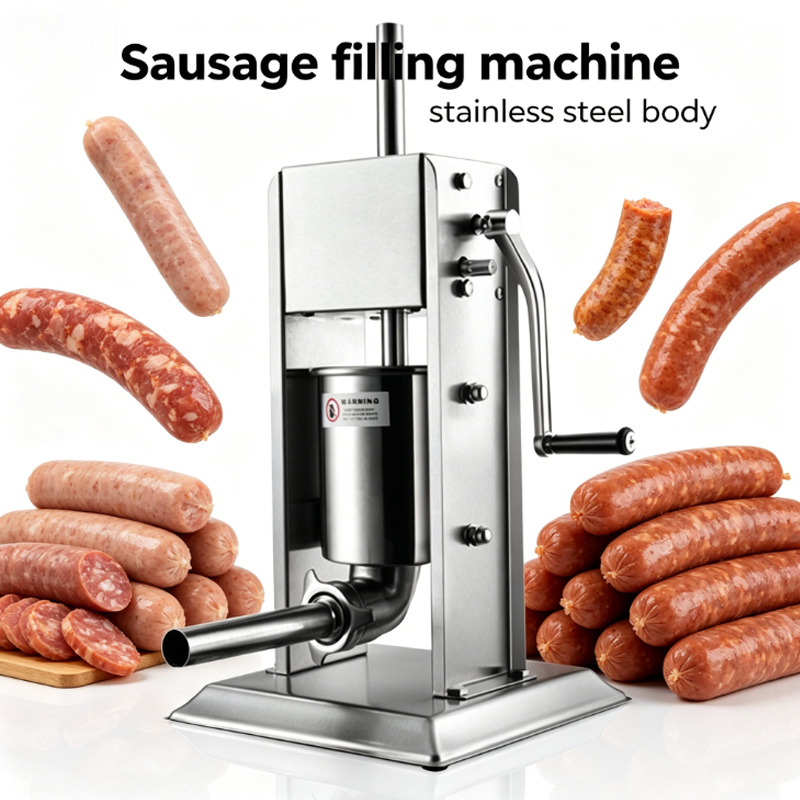 Commercial Kitchen Appliance - Manual Sausage Stuffer Filler Maker Meat