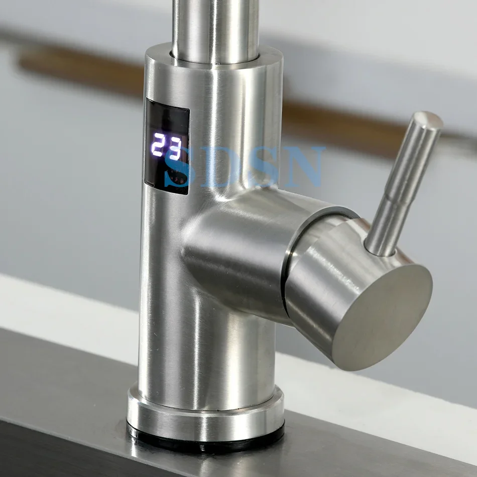 Digital Touch on Kitchen Fauce - Commercial Kitchen Faucet avaliação e preço