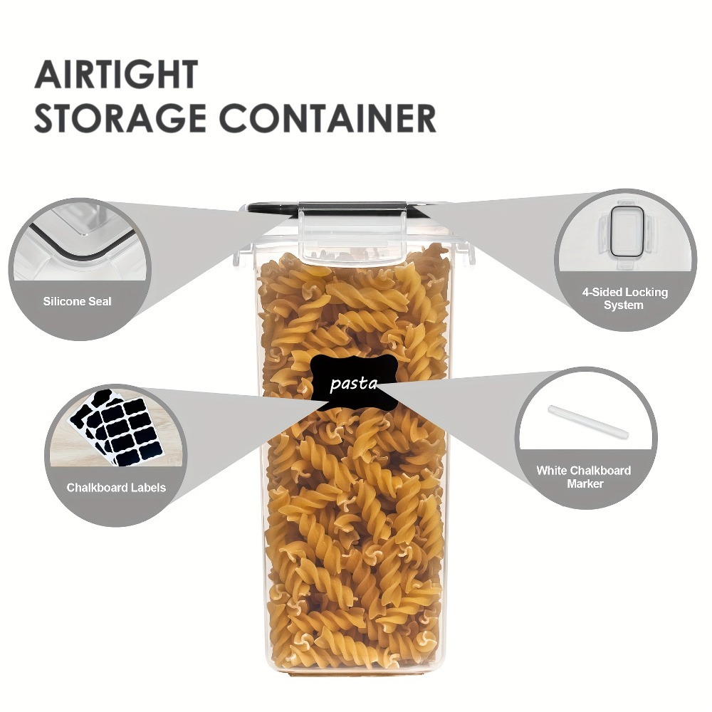 24Pcs Food Storage Containers  - Commercial Kitchen Utensil Organizer avaliação e preço