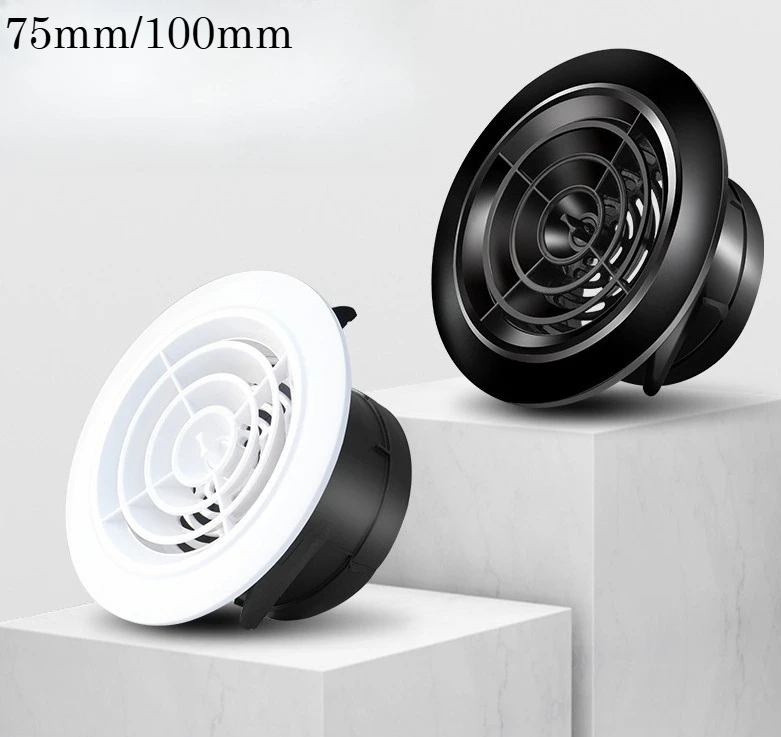 75/100mm Round Air Vent Exhaus - Commercial Exhaust Hood avaliação e preço