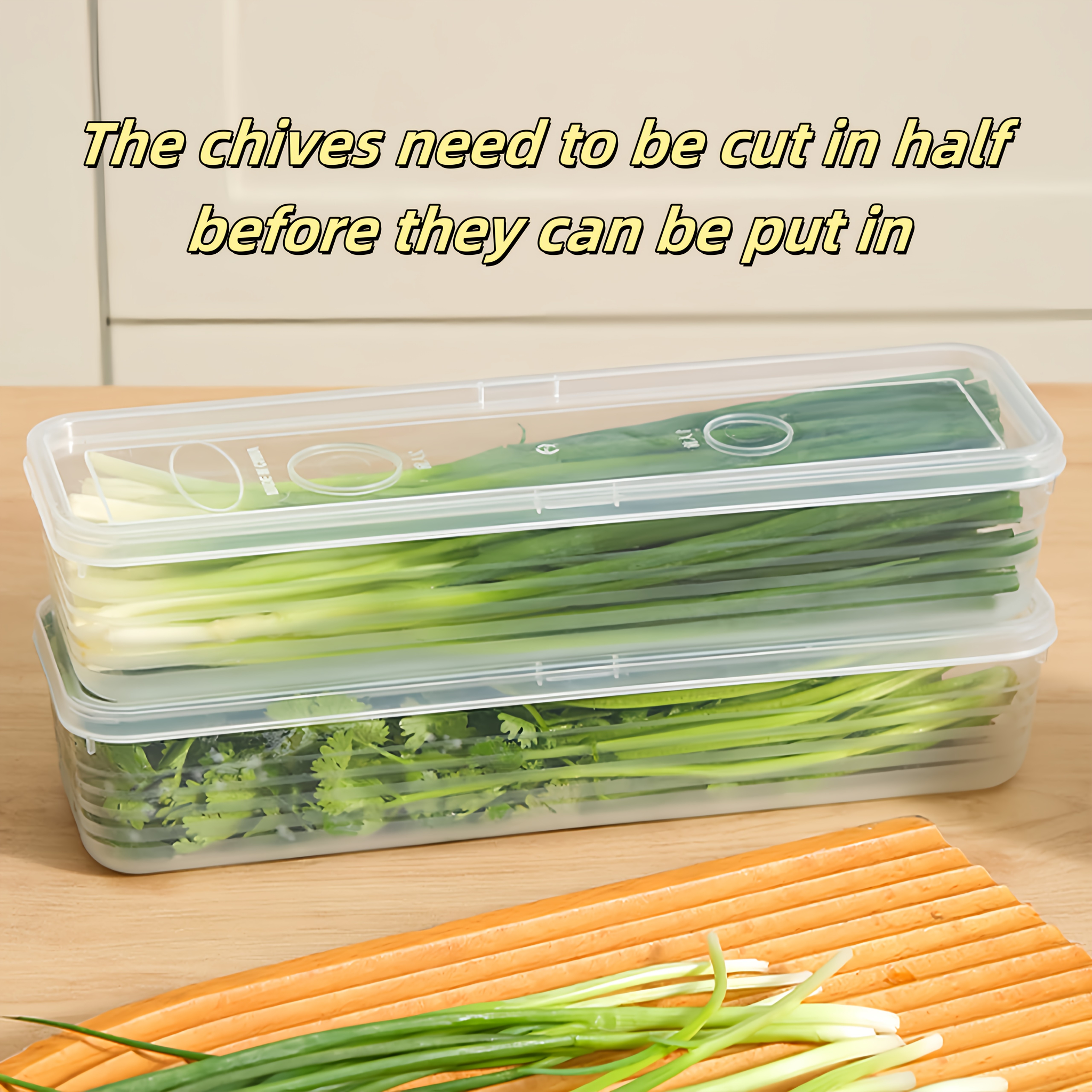 2/4/6pcs Food Vegetable Storag - Commercial Kitchen Utensil Organizer avaliação e preço