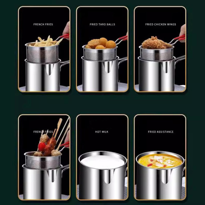304 Stainless Steel Deep Fryer - Commercial Kitchen Appliance avaliação e preço