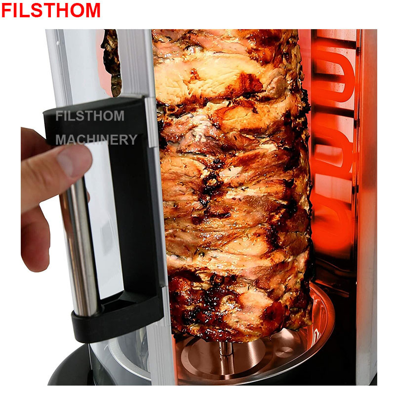 Electric Rotating Smokeless Gr - Kebab Shawarma Machine avaliação e preço