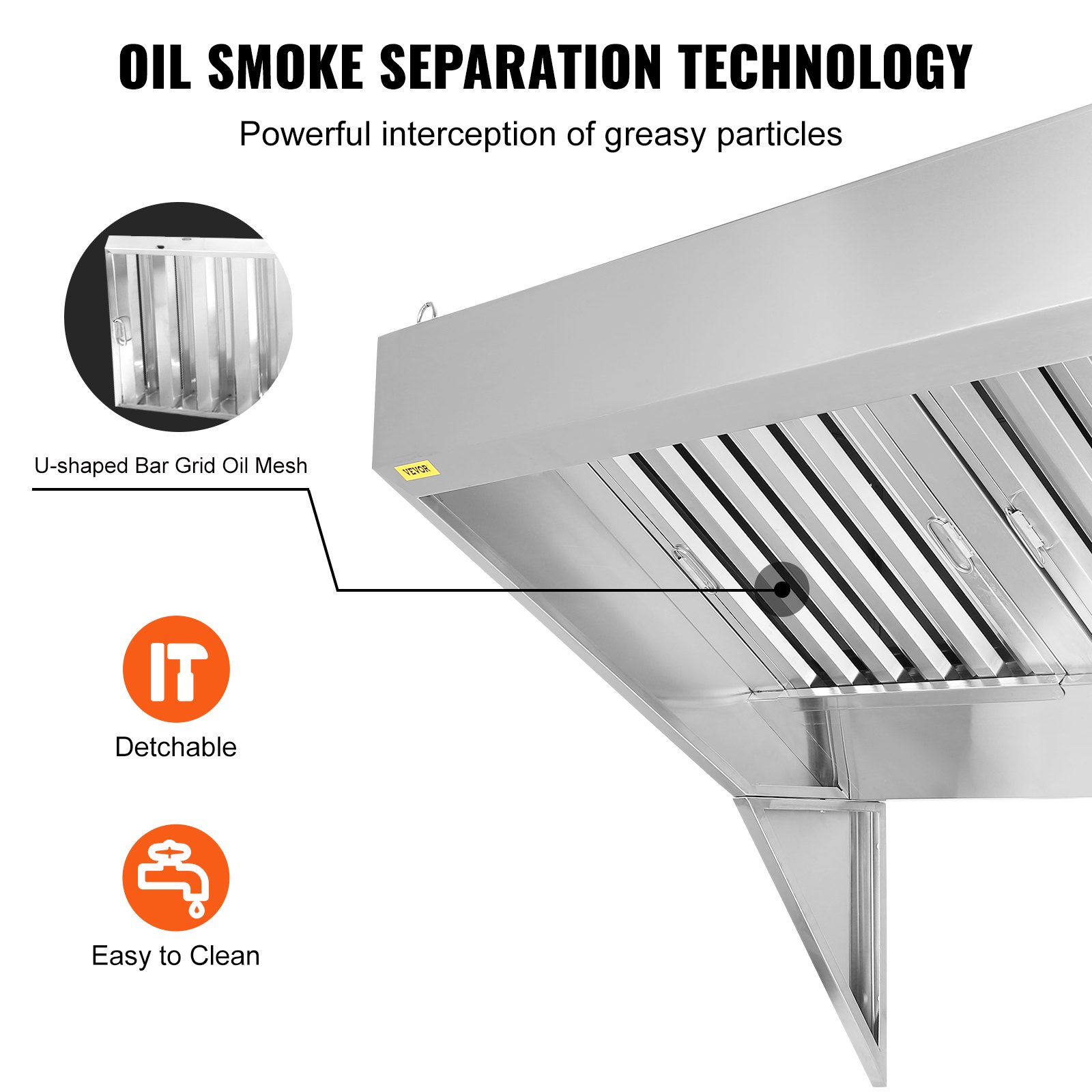 Commercial Exhaust Hood, 4FT F - Commercial Exhaust Hood avaliação e preço
