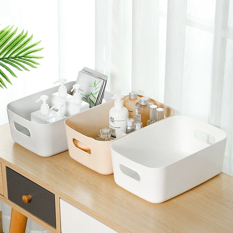 Plastic Storage Bin with Handl - Commercial Kitchen Utensil Organizer avaliação e preço