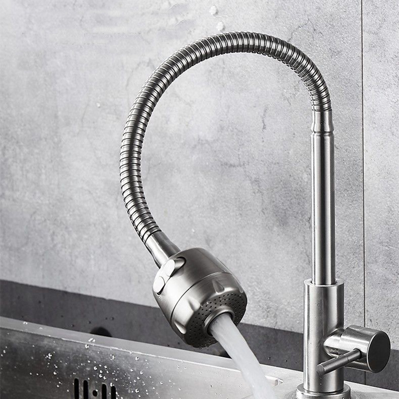 Universal Rotation Single Cold - Commercial Kitchen Faucet avaliação e preço