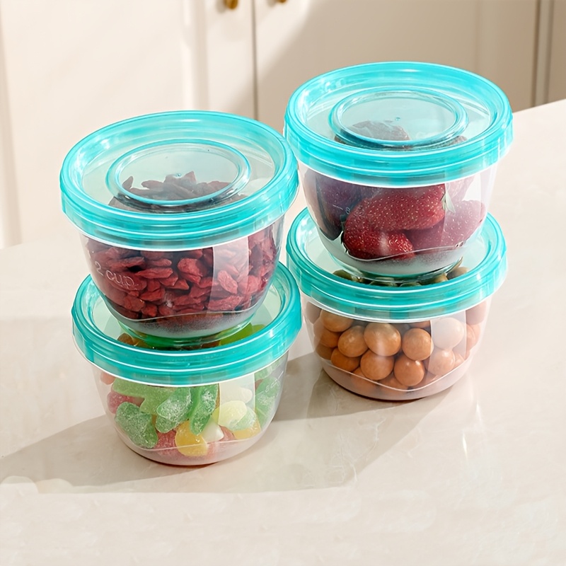 2 Transparent Sealed Food Stor - Commercial Kitchen Utensil Organizer avaliação e preço