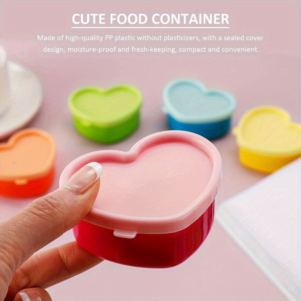 5PCS Mini Lunch Box Condiment  - Commercial Kitchen Utensil Organizer avaliação e preço