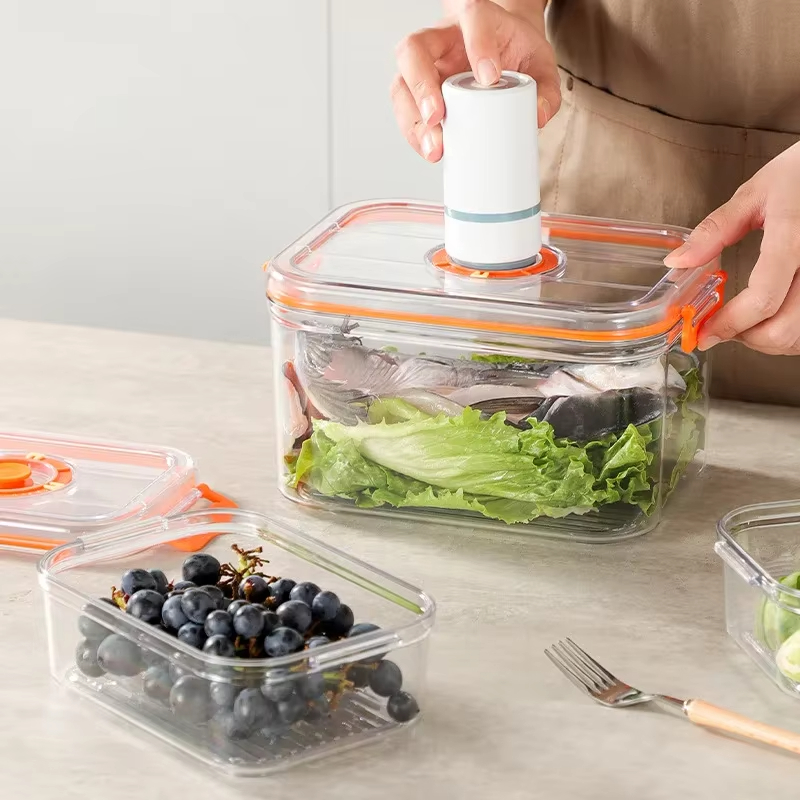 Vacuum Fresh-keeping Box Refri - Commercial Kitchen Utensil Organizer avaliação e preço