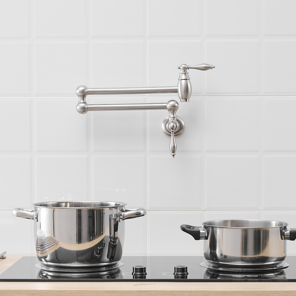Pot Filler,Wall Mount Commerci - Commercial Kitchen Walls avaliação e preço