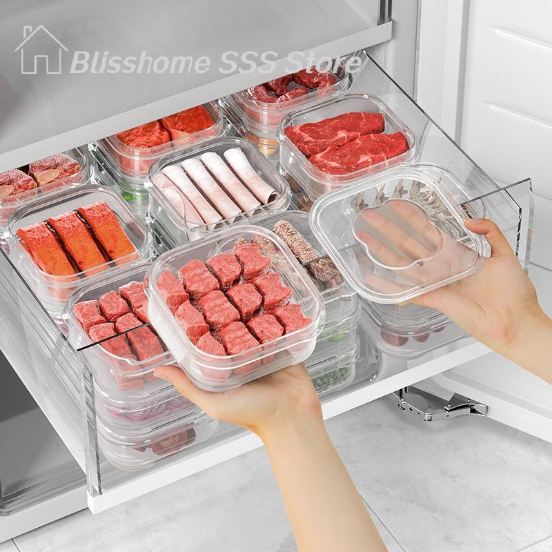 【S】5/10PCS Freeze Meat Preserv - Commercial Kitchen Utensil Organizer avaliação e preço
