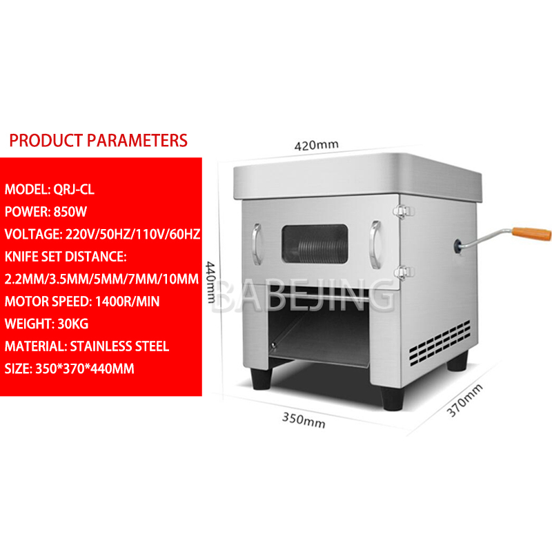 Commercial Electric Meat Cutte - Commercial Kitchen Appliance avaliação e preço