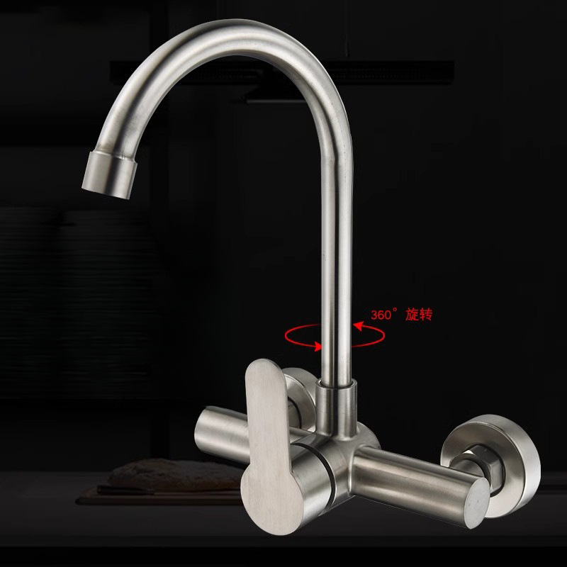 Wall Mount Kitchen Sink Faucet - Commercial Kitchen Faucet avaliação e preço