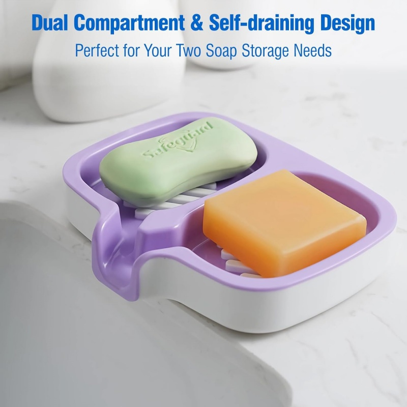 Double-Layer Soap Dish with Dr - Commercial Kitchen Utensil Organizer avaliação e preço