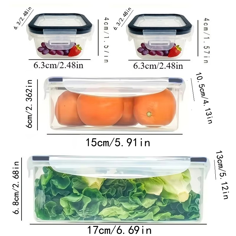 8Pcs Set Includes 4 Containers - Commercial Kitchen Utensil Organizer avaliação e preço