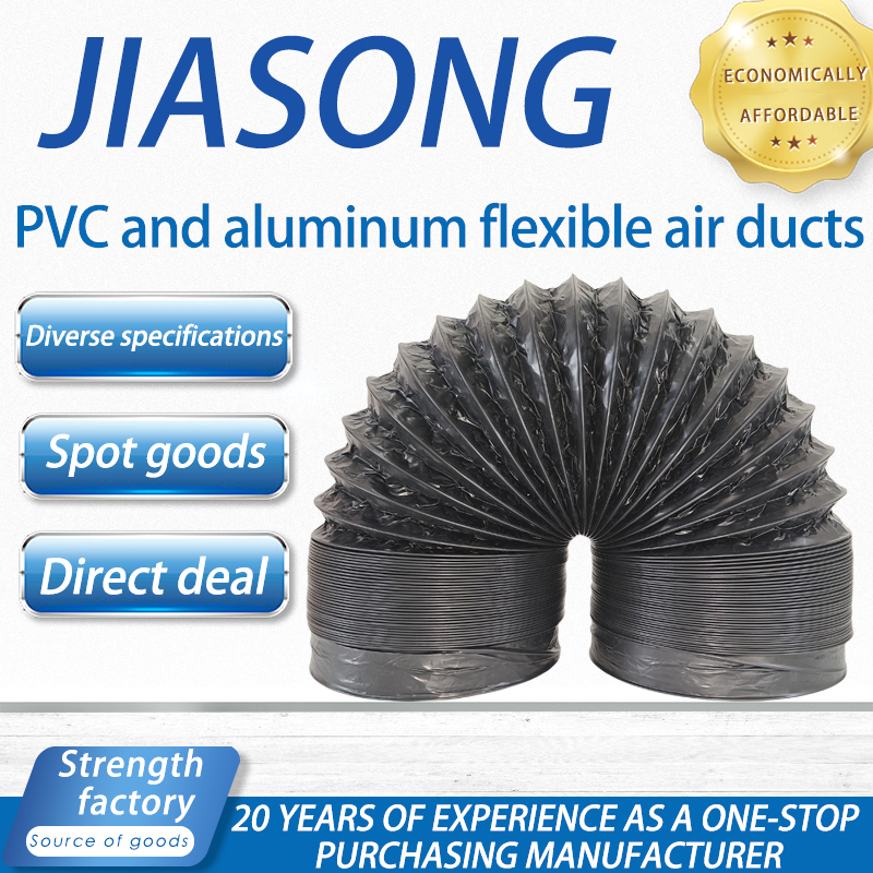 Black Exhaust Flexible Duct wi - Commercial Exhaust Hood avaliação e preço