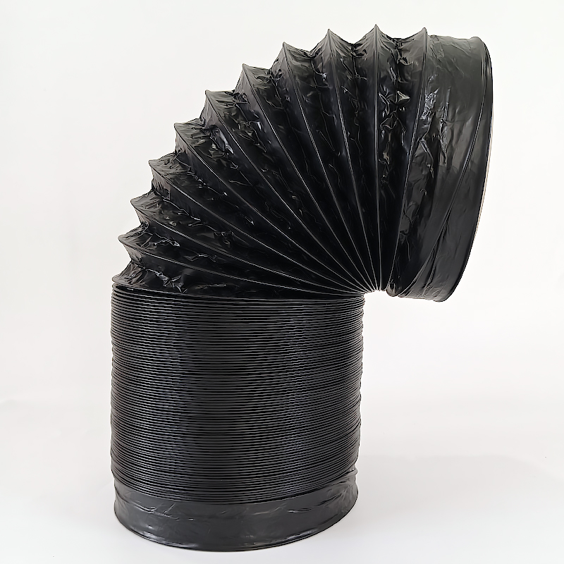 Black Exhaust Flexible Duct wi - Commercial Exhaust Hood avaliação e preço