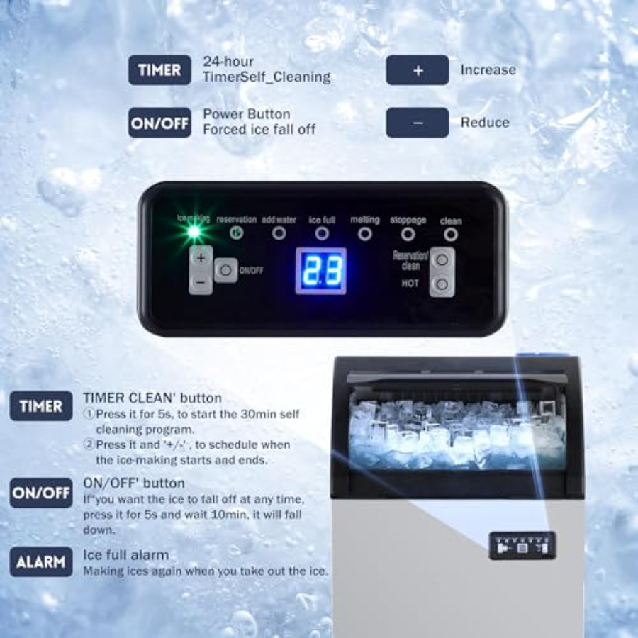Commercial Ice Maker Machine f - Commercial Kitchen In Home avaliação e preço