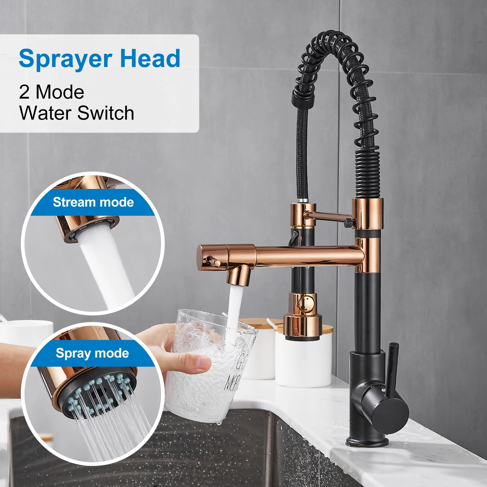 Kitchen Faucet with Pull Down  - Commercial Kitchen Faucet avaliação e preço