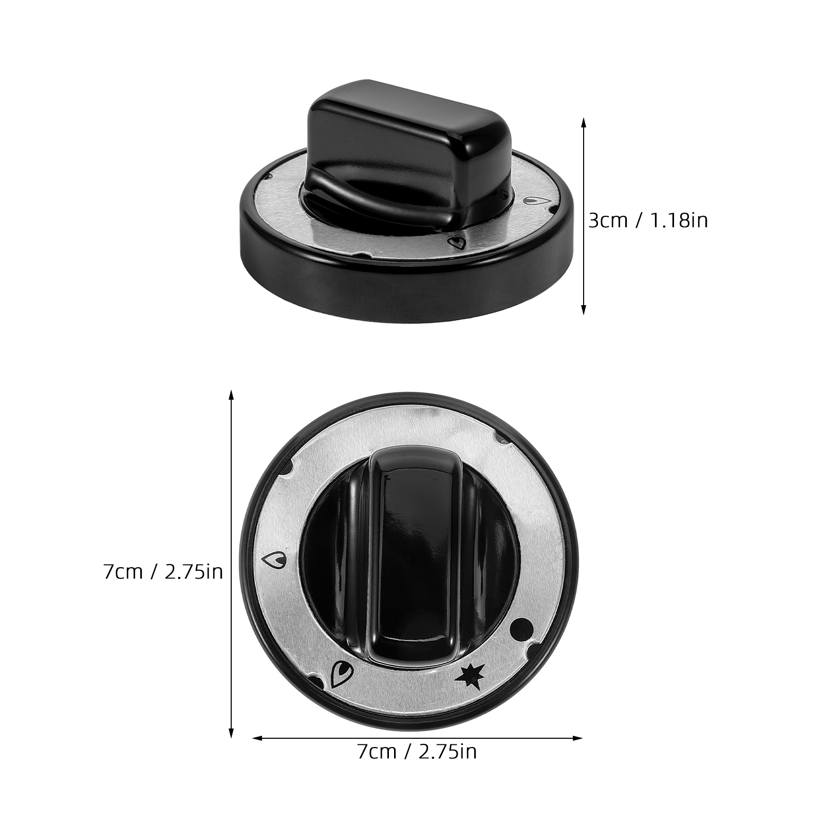 70Mm Red Heat Resistant Knob F - Commercial Kitchen Burner avaliação e preço