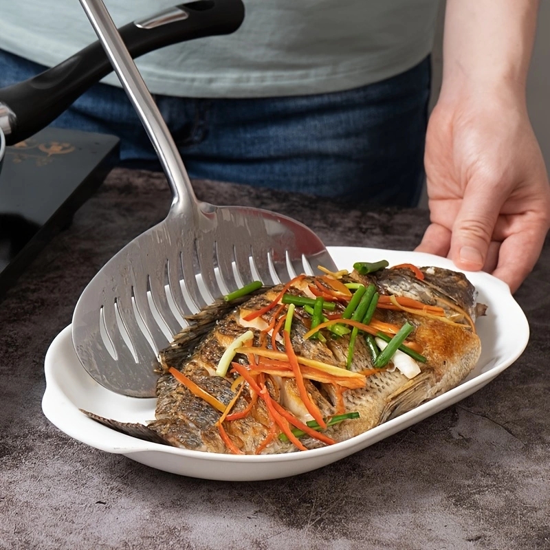 Stainless Steel Fish Fry Turne - Commercial Kitchen Appliance avaliação e preço