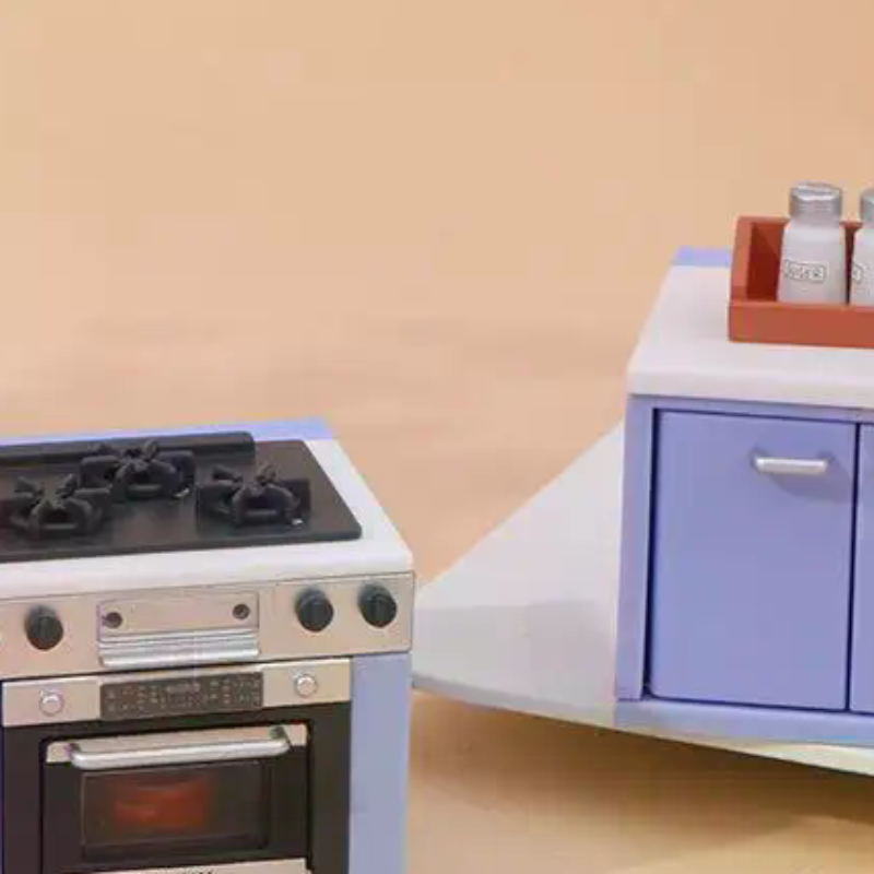NEW 1 Set Dollhouse Simulation - Commercial Kitchen Burner avaliação e preço