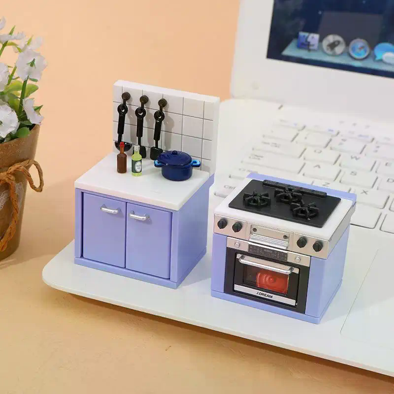 NEW 1 Set Dollhouse Simulation - Commercial Kitchen Burner avaliação e preço