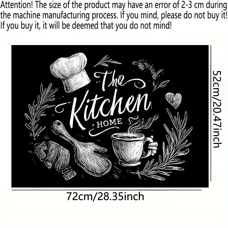 The Kitchen Home Chalkboard St - Commercial Kitchen Burner avaliação e preço