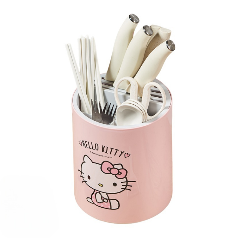 Cartoon Hello kittykuromiCinna - Commercial Kitchen Utensil Organizer avaliação e preço