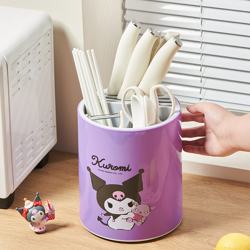 Cartoon Hello kittykuromiCinna - Commercial Kitchen Utensil Organizer avaliação e preço