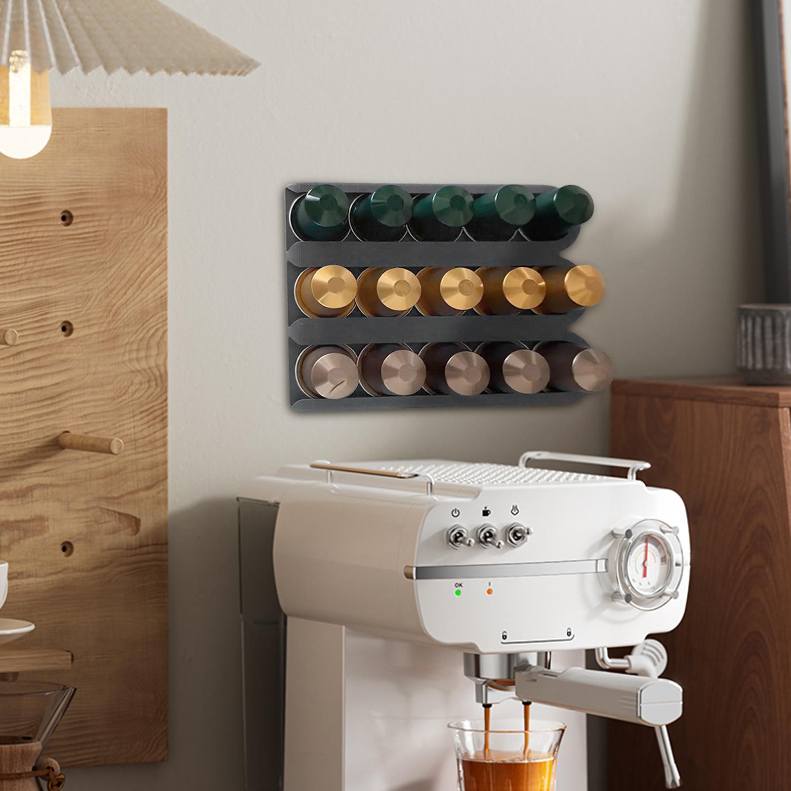 Coffee Pod Storage Wall Mounte - Commercial Kitchen Walls avaliação e preço