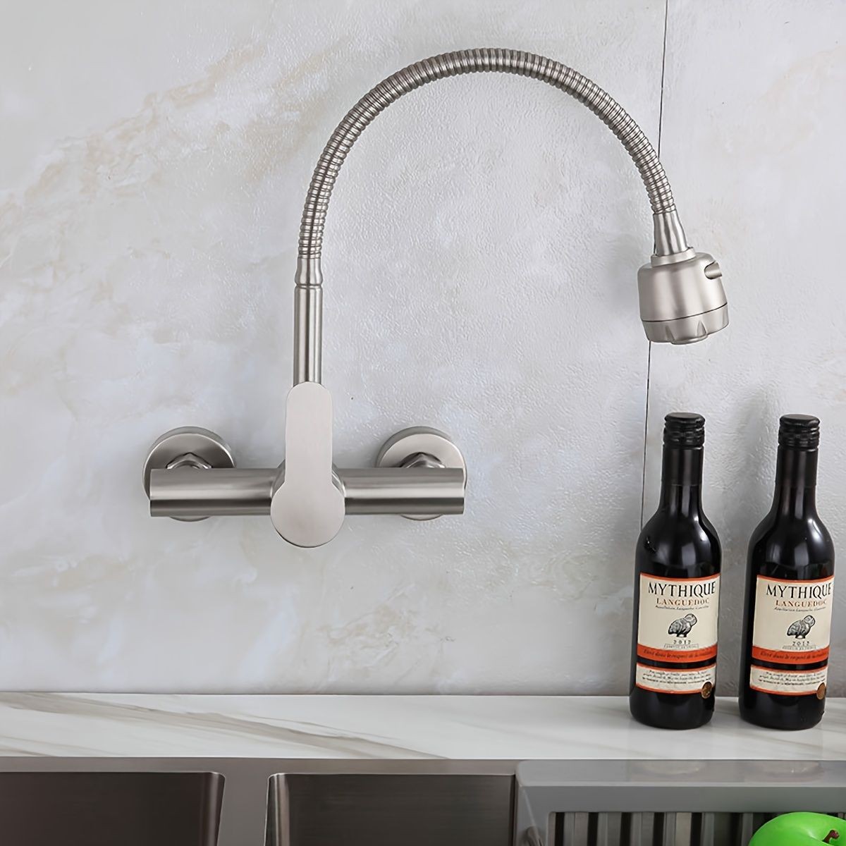 Wall-mounted kitchen faucet, s - Commercial Kitchen Walls avaliação e preço