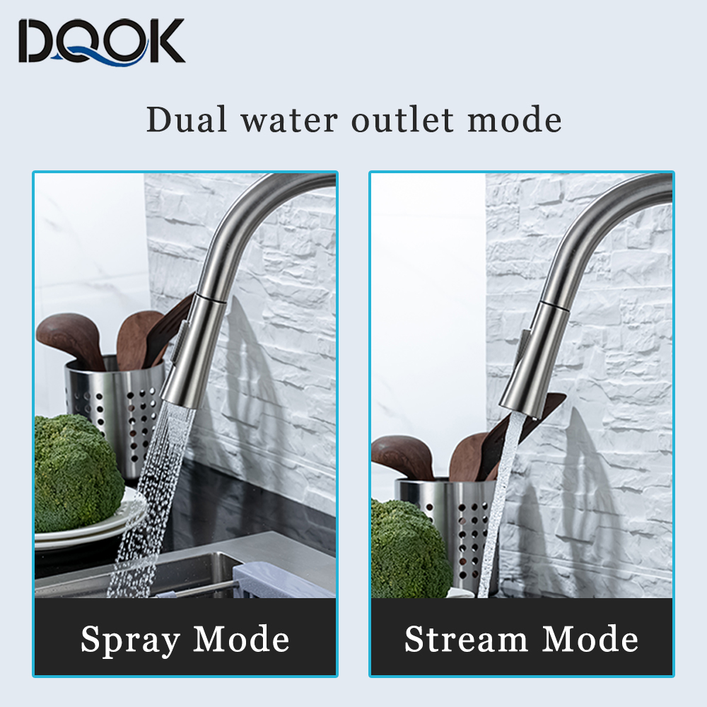 DQOK Kitchen Faucet Pull Out   - Commercial Kitchen Faucet avaliação e preço
