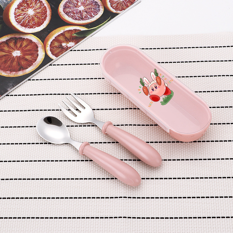 3pcs/set Kirbys Spoon Forks Bo - Commercial Kitchen Utensil Organizer avaliação e preço