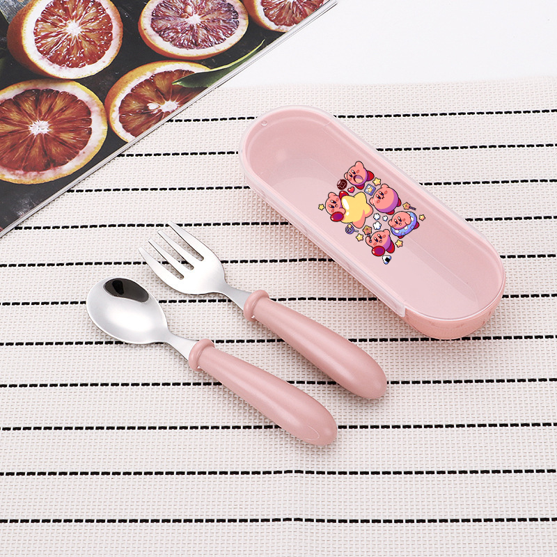 3pcs/set Kirbys Spoon Forks Bo - Commercial Kitchen Utensil Organizer avaliação e preço