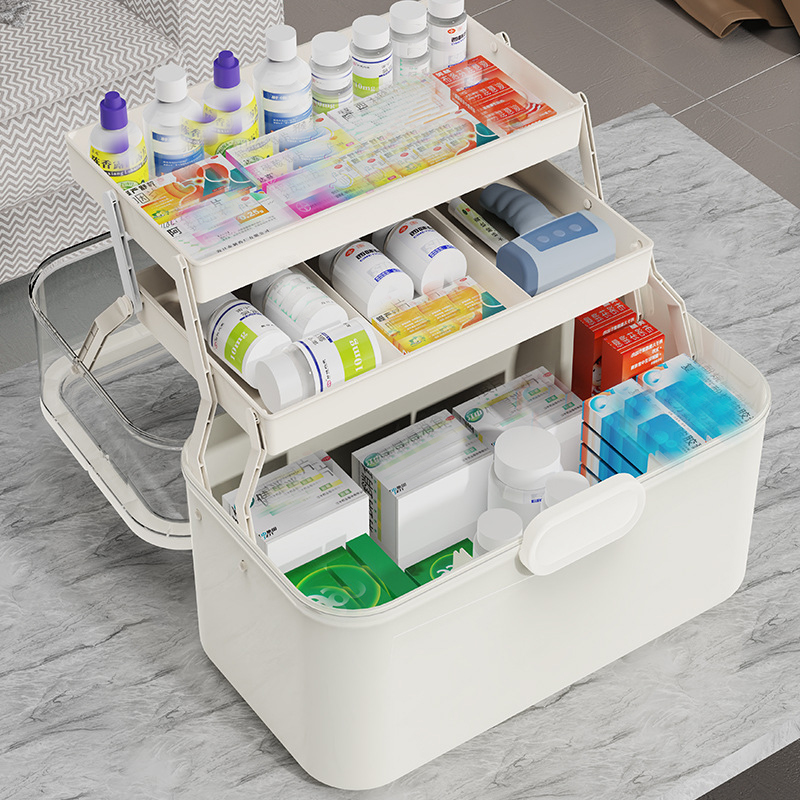 Large Capacity Clear Lid Medic - Commercial Kitchen Utensil Organizer avaliação e preço